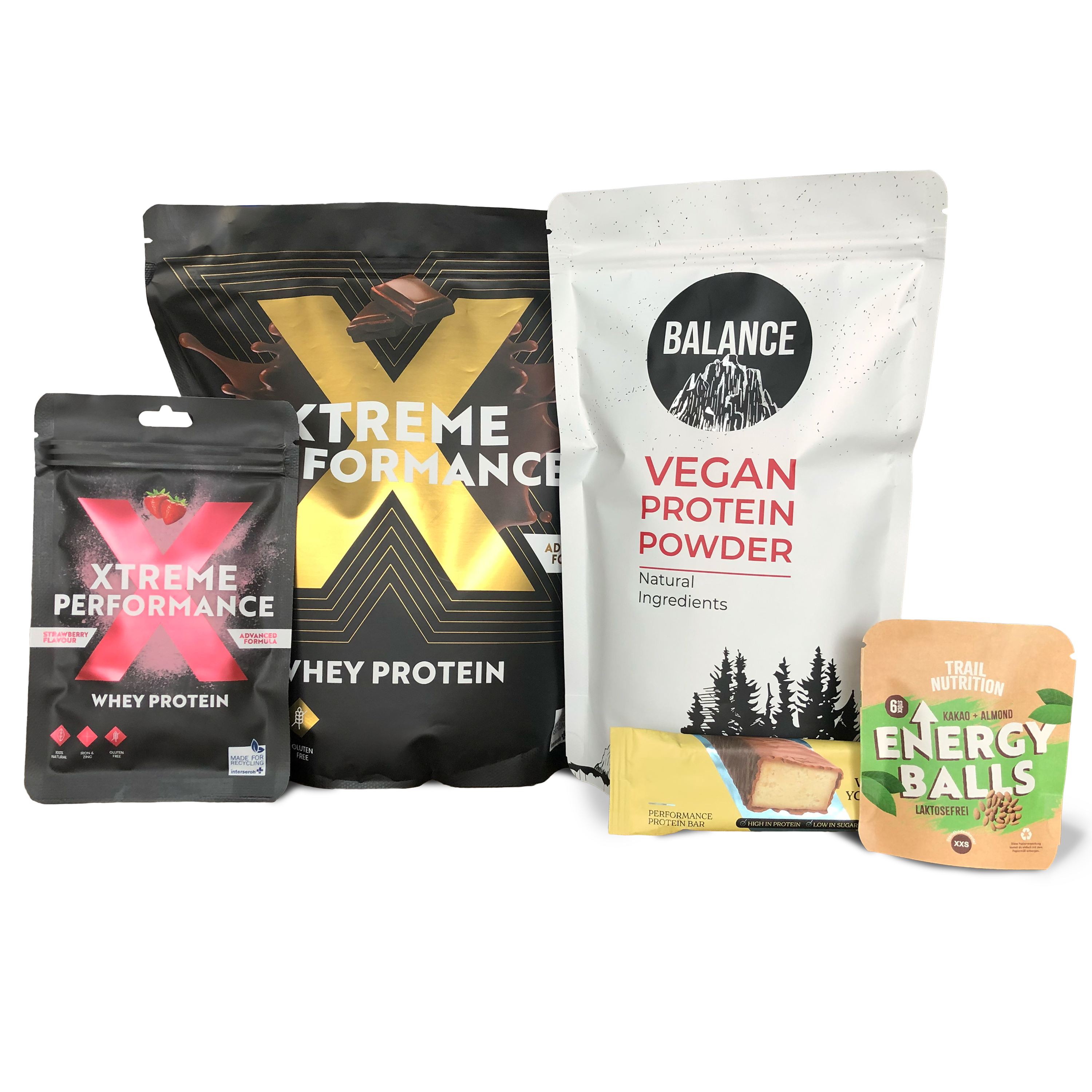 Printed packaging for food supplements for various products