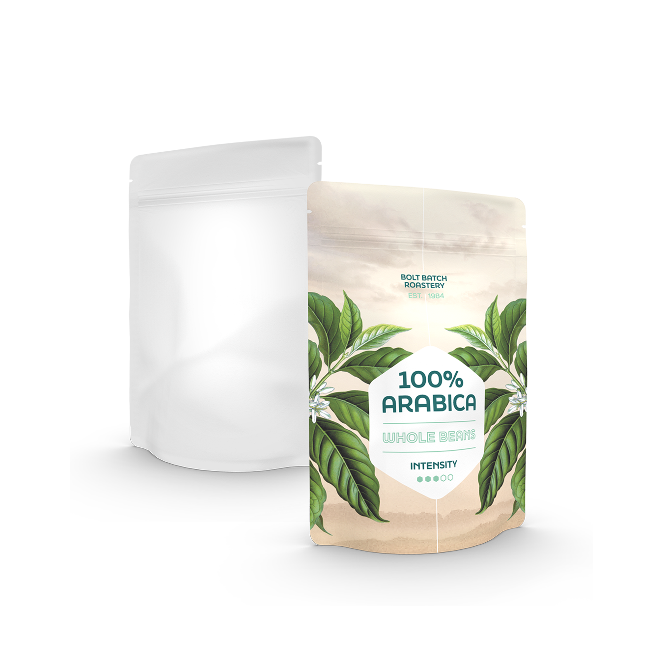 Standbodenbeutel bedruckt und unbedruckt für den Premium Design Service von Packiro