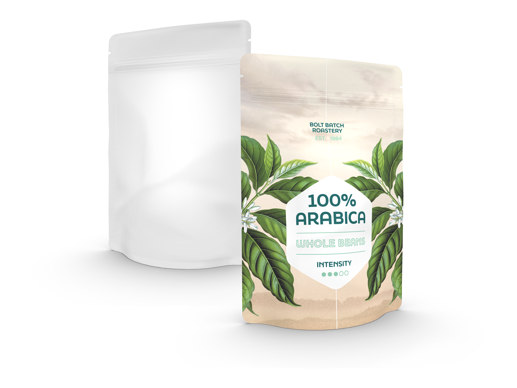 Standbodenbeutel bedruckt und unbedruckt für den Premium Design Service von Packiro