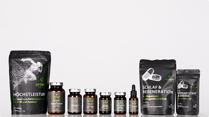 Standbodenbeutel und Dosenverpackungen von  Optimum