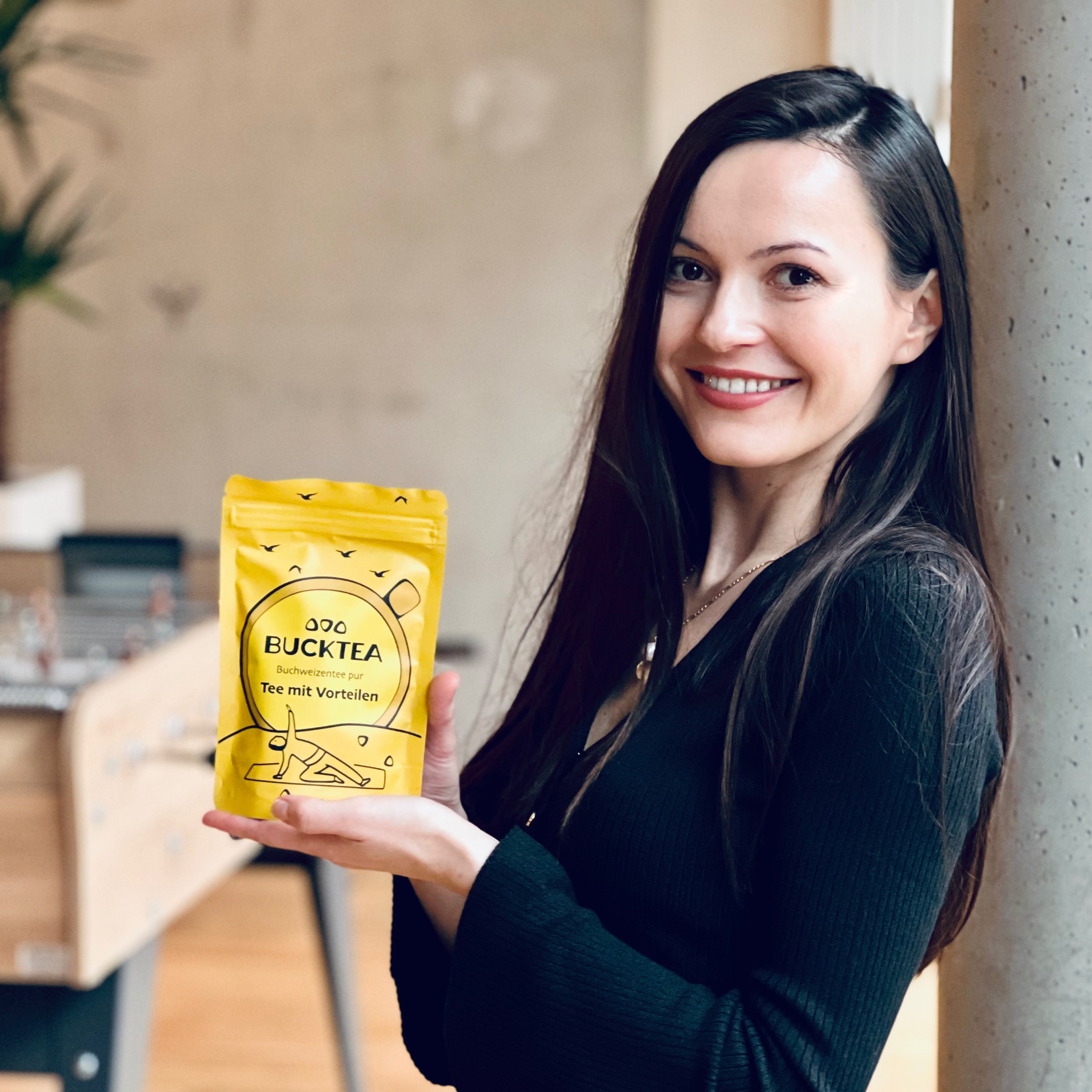 Teeverpackung als Standbodenbeutel von Bucktea